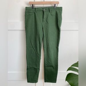 Curve Appeal Green Minimalist Jeggings